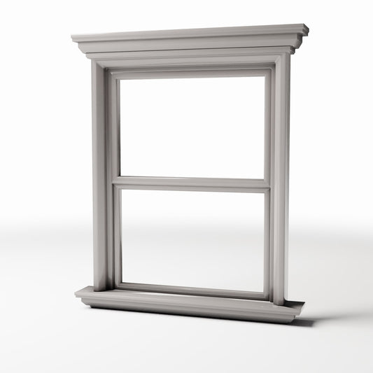 Foto de producto de diorama y modelismo 0: Arquitectura para dioramas: ventana neoclásica con cornisa (Ref. 861D)