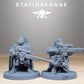 Foto del producto Tabletop 28mm The Printing Goes Ever On (TPGEO) 0: GrimGuard Skulldarts