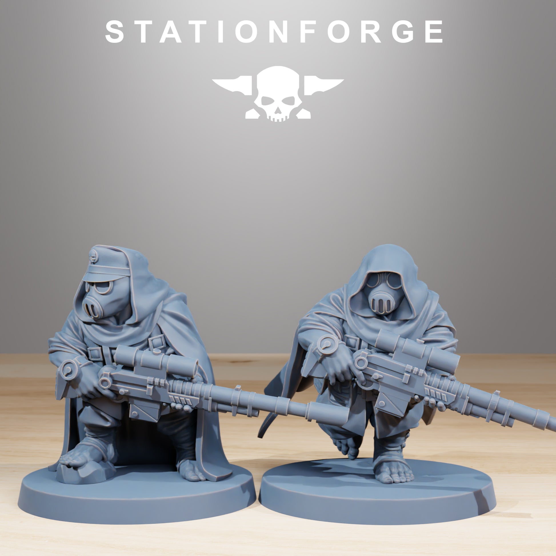 Foto del producto Tabletop 28mm The Printing Goes Ever On (TPGEO) 0: GrimGuard Skulldarts