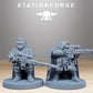 Foto del producto Tabletop 28mm The Printing Goes Ever On (TPGEO) 0: GrimGuard Skulldarts
