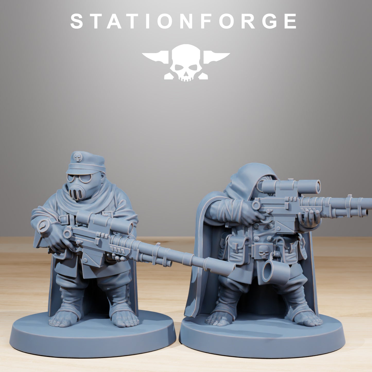 Foto del producto Tabletop 28mm The Printing Goes Ever On (TPGEO) 0: GrimGuard Skulldarts