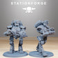 Foto del producto Tabletop 28mm The Printing Goes Ever On (TPGEO) 0: Mecanoides Recolectores