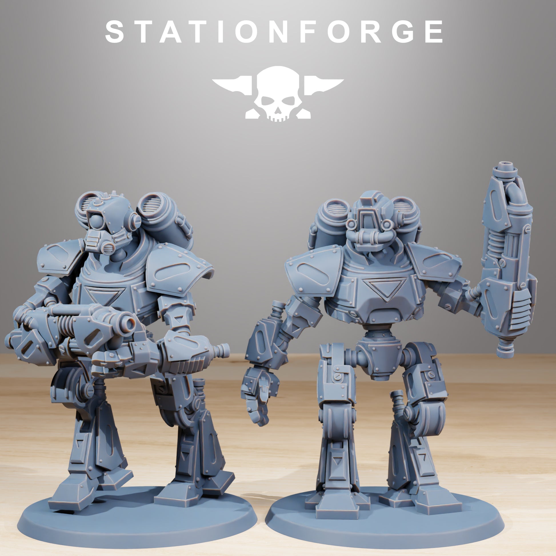 Foto del producto Tabletop 28mm The Printing Goes Ever On (TPGEO) 0: Mecanoides Recolectores