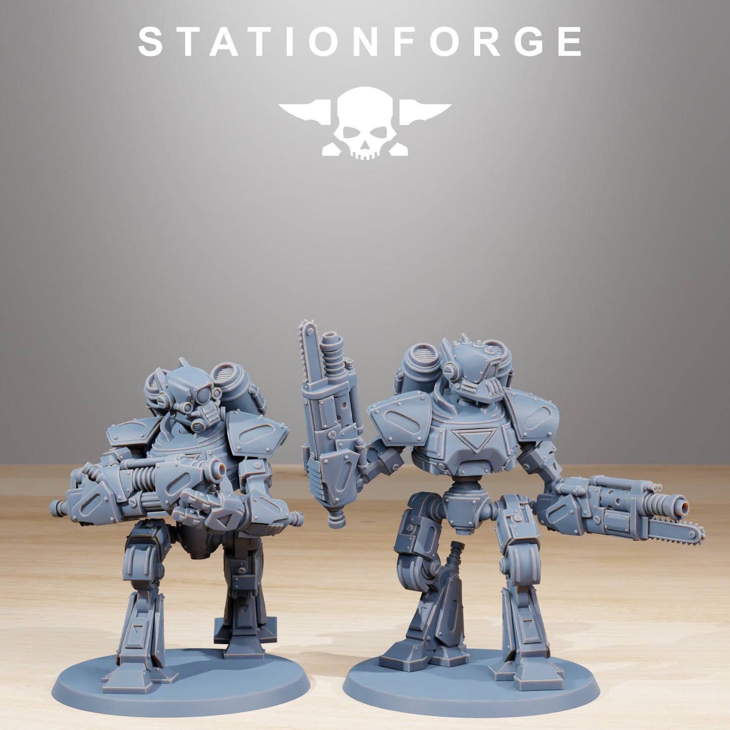 Foto del producto Tabletop 28mm The Printing Goes Ever On (TPGEO) 0: Mecanoides Recolectores