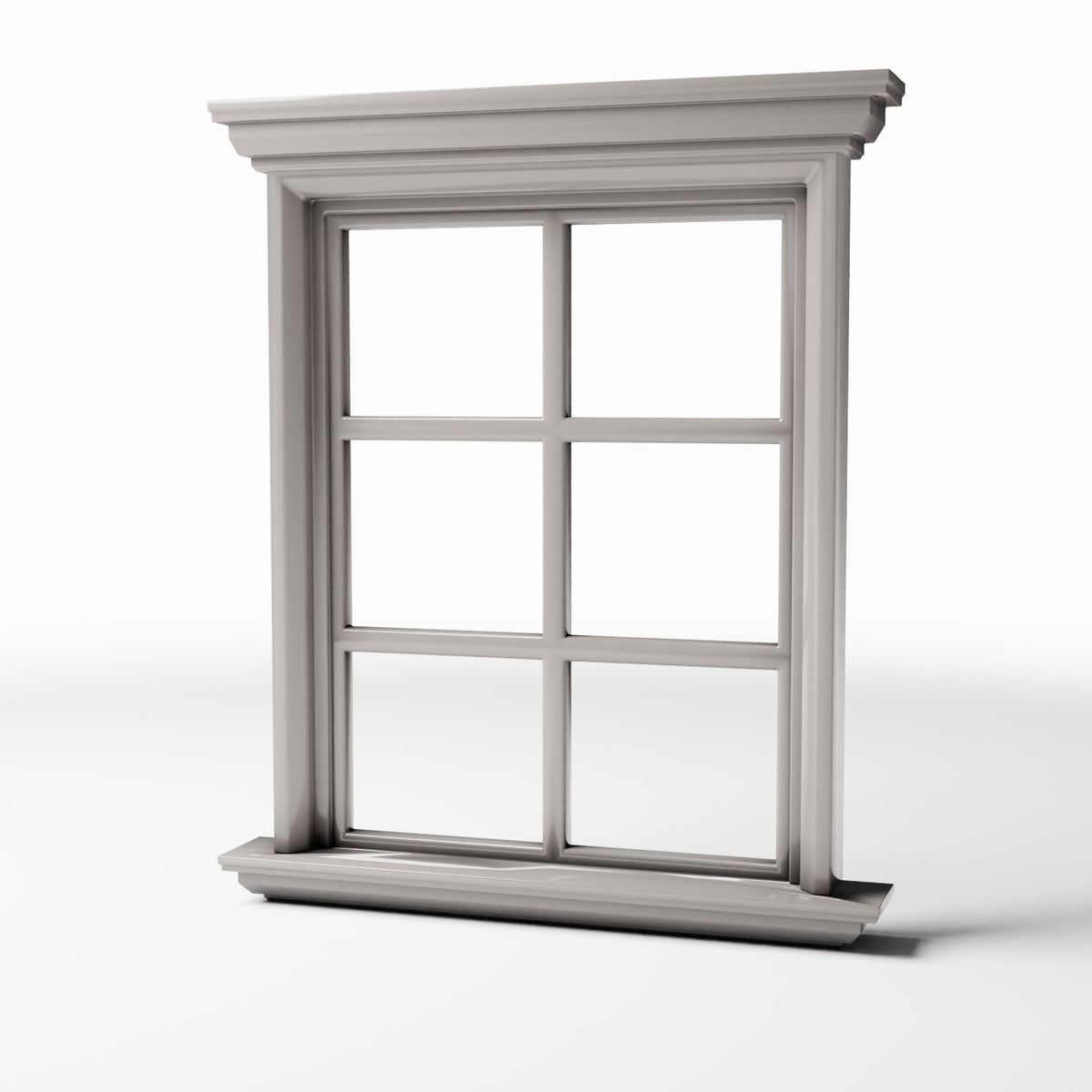Foto de producto de diorama y modelismo 0: Edificios para dioramas: ventana neoclásica de cuarterones (Ref. 865D)