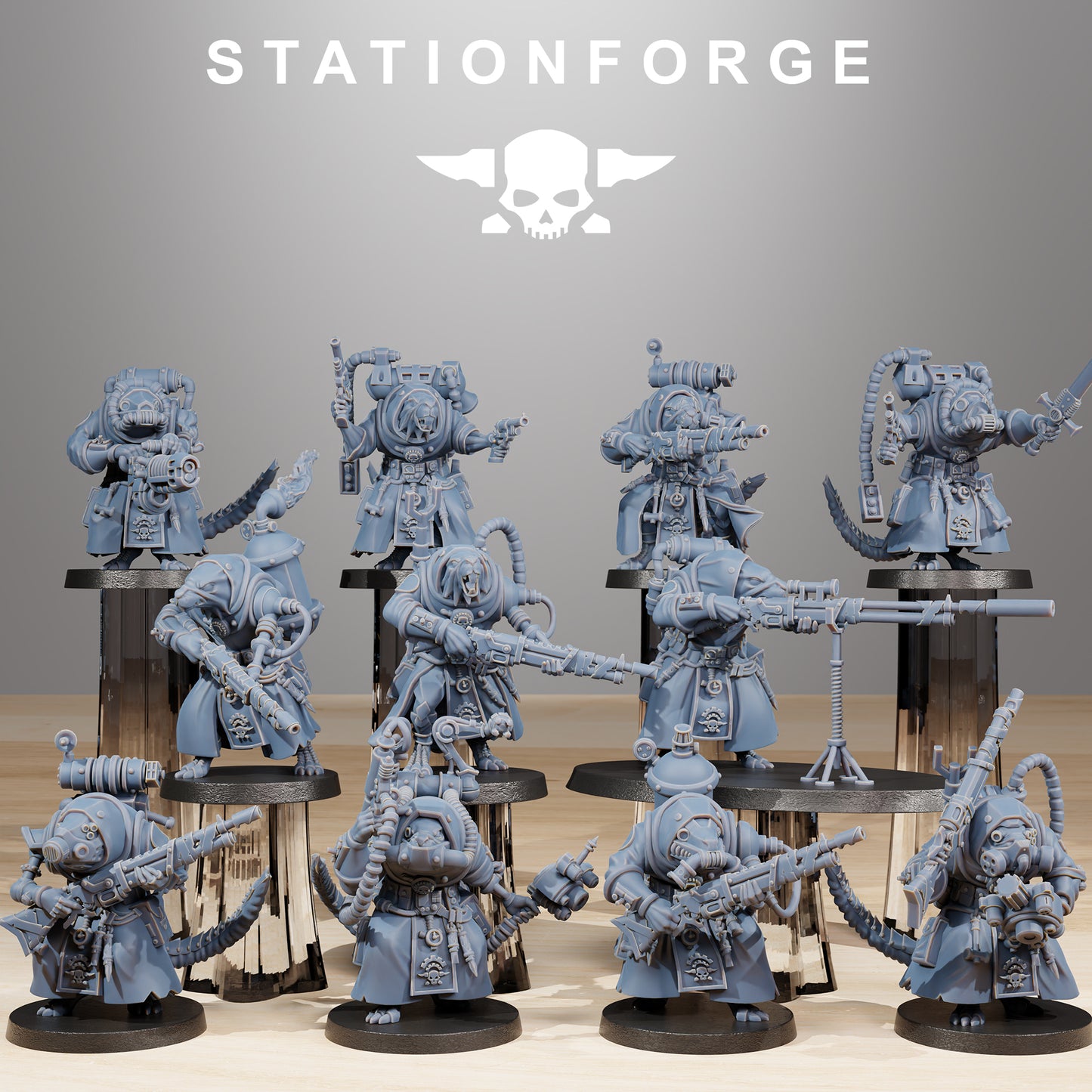 Produktfoto Tabletop 28mm The Printing Goes Ever On (TPGEO)  0: Raticus Grunts