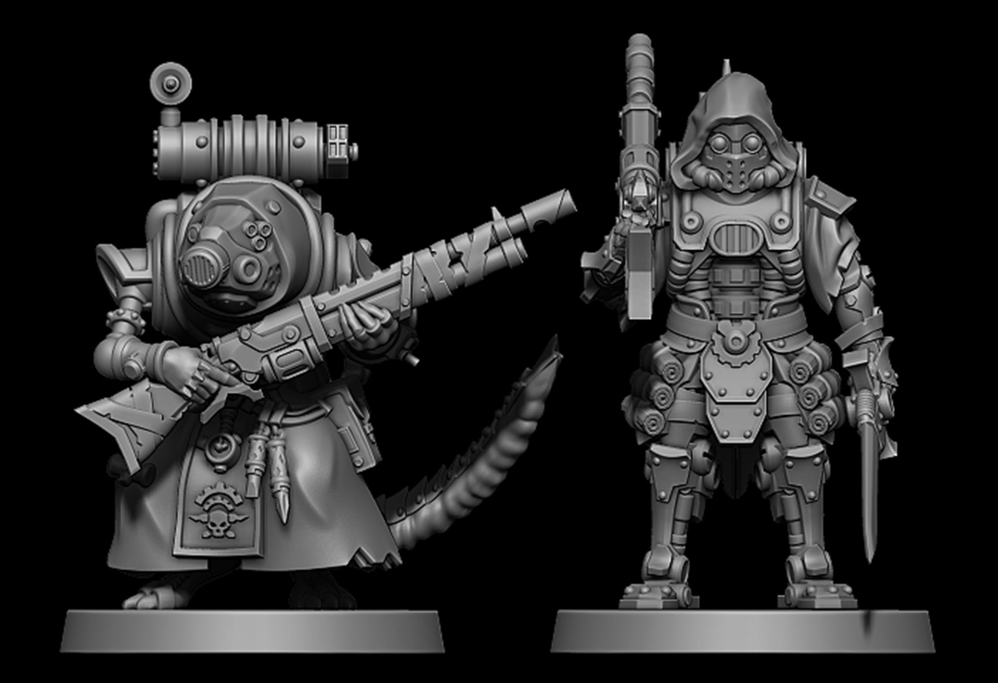 Produktfoto Tabletop 28mm The Printing Goes Ever On (TPGEO)  0: Raticus Grunts