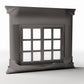 Foto de producto de diorama y modelismo 3: Edificio para diorama: ventana neoclásica con pilastras (Ref. 869D)