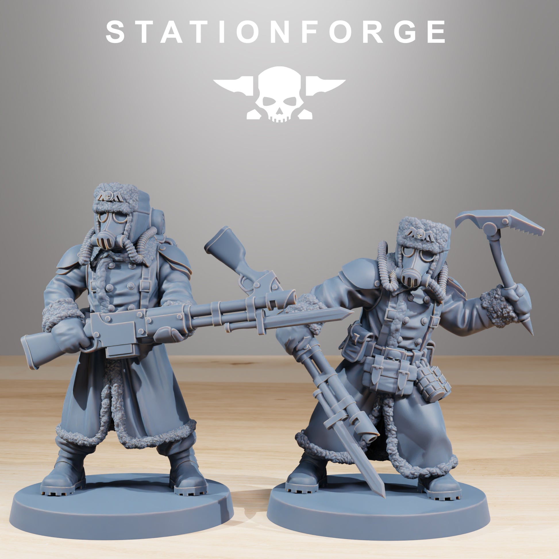 Foto del producto Tabletop 28mm The Printing Goes Ever On (TPGEO) 0: GrimGuard Frostwatch