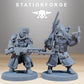 Foto del producto Tabletop 28mm The Printing Goes Ever On (TPGEO) 0: GrimGuard Frostwatch