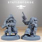 Foto del producto Tabletop 28mm The Printing Goes Ever On (TPGEO) 0: GrimGuard Frostwatch