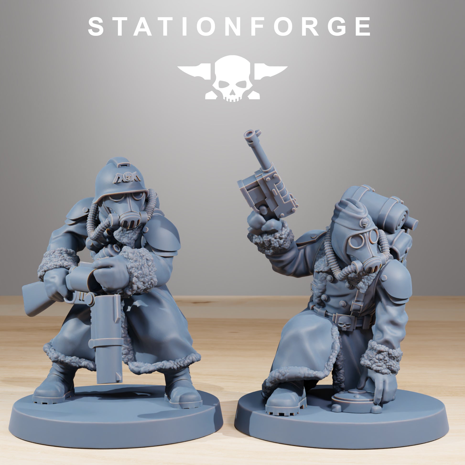 Foto del producto Tabletop 28mm The Printing Goes Ever On (TPGEO) 0: GrimGuard Frostwatch