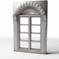 Foto de producto de diorama y modelismo 0: Edificios para diorama: ventana neoclásica de cuarterones (Ref. 873D)