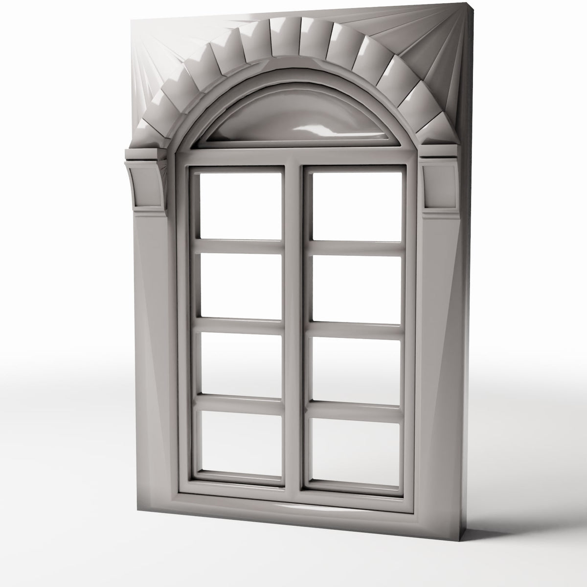 Foto de producto de diorama y modelismo 0: Edificios para diorama: ventana neoclásica de cuarterones (Ref. 873D)