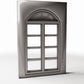 Foto de producto de diorama y modelismo 3: Edificios para diorama: ventana neoclásica de cuarterones (Ref. 873D)