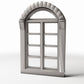 Foto de producto de diorama y modelismo 0: Arquitectura para dioramas: ventana neoclásica con montante en abanico (Ref. 874D)