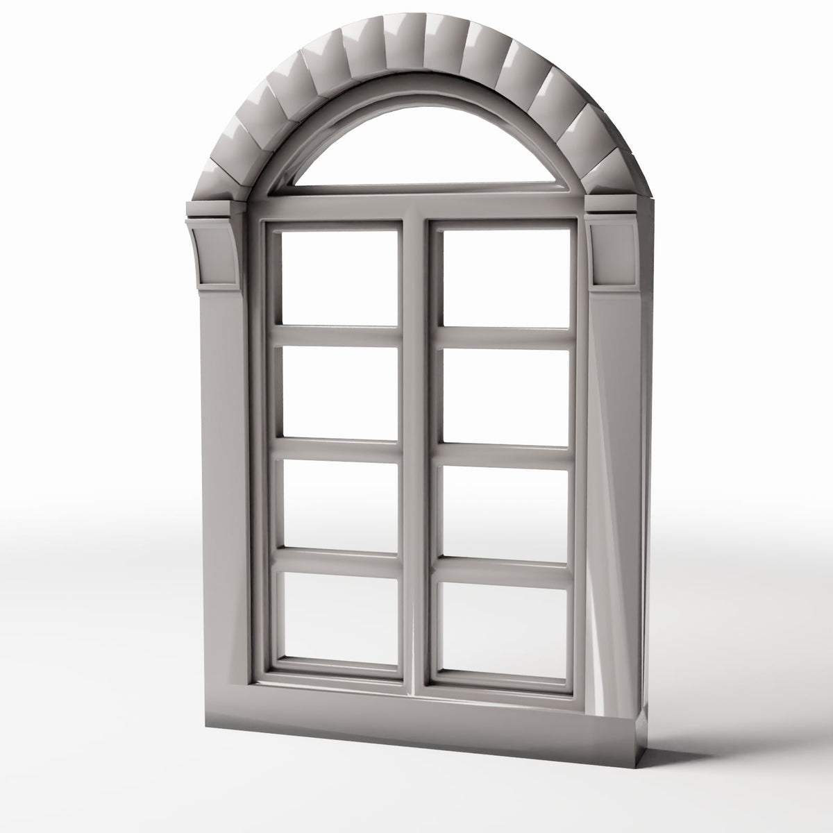 Foto de producto de diorama y modelismo 0: Arquitectura para dioramas: ventana neoclásica con montante en abanico (Ref. 874D)