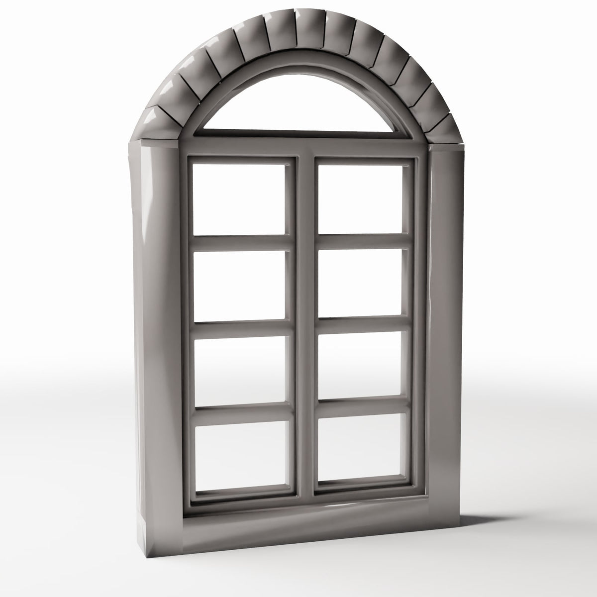 Foto de producto de diorama y modelismo 3: Arquitectura para dioramas: ventana neoclásica con montante en abanico (Ref. 874D)