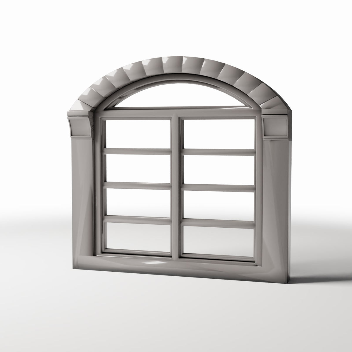 Foto de producto de diorama y modelismo 0: Arquitectura para dioramas: ventana doble neoclásica grande (Ref. 875D)