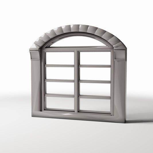 Foto de producto de diorama y modelismo 0: Arquitectura para dioramas: ventana doble neoclásica grande (Ref. 875D)