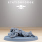 Produktfoto Tabletop 28mm The Printing Goes Ever On (TPGEO)  0: Scavenger Wounded