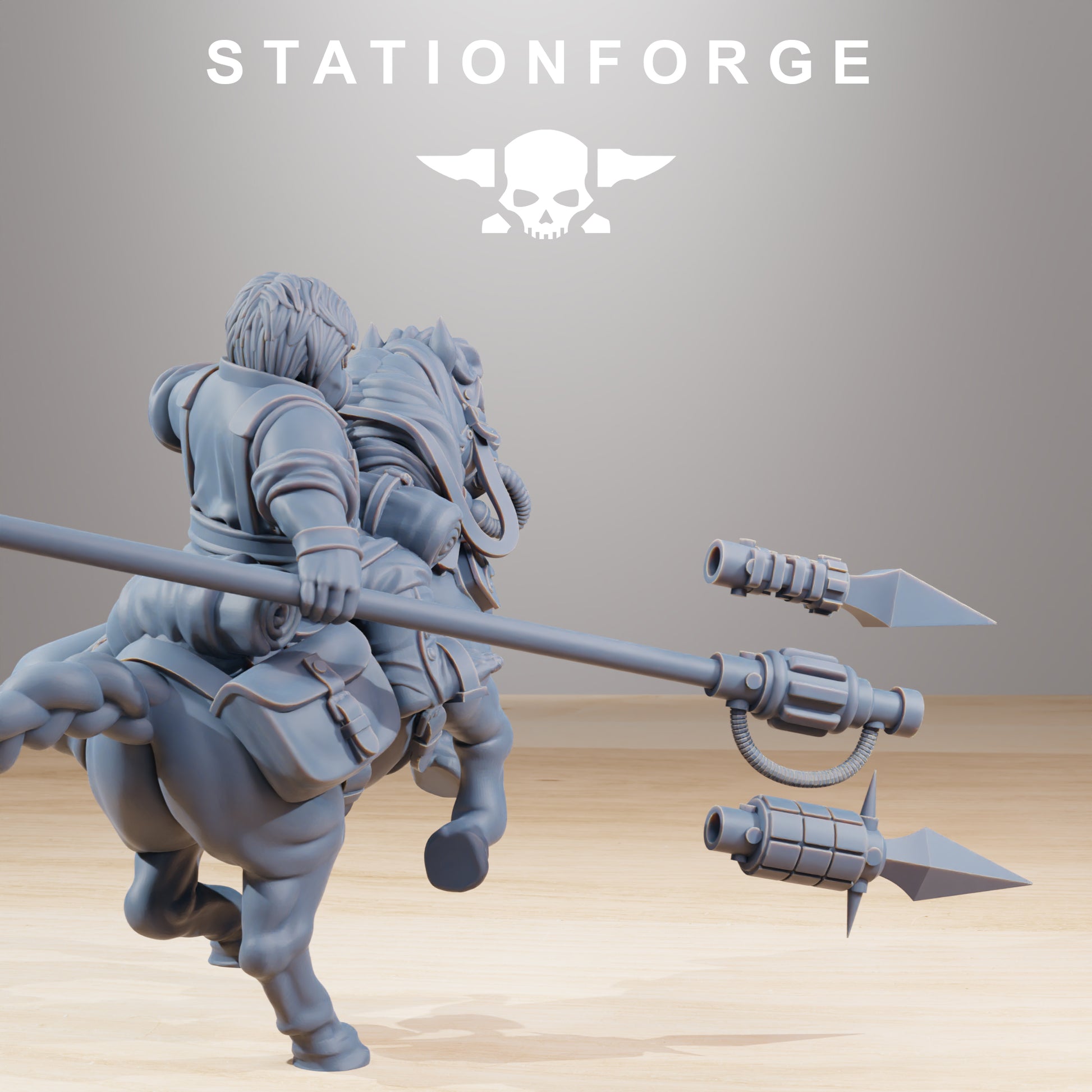 Foto del producto Tabletop 28mm The Printing Goes Ever On (TPGEO) 0: Caballería de Ponis GrimGuard