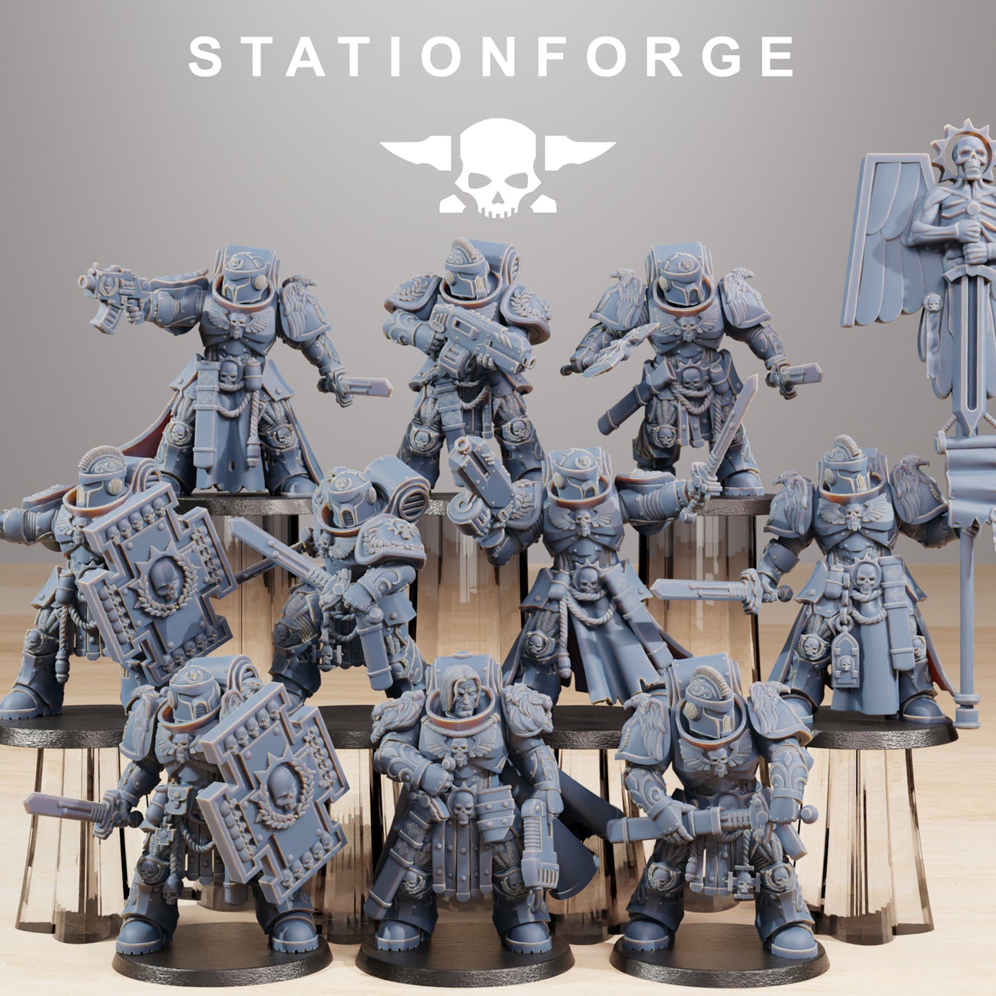 Foto del producto Tabletop 28mm The Printing Goes Ever On (TPGEO) 0: Guardias Socratis
