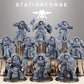 Foto del producto Tabletop 28mm The Printing Goes Ever On (TPGEO) 0: Unidad de Melee Socratis Vanguard
