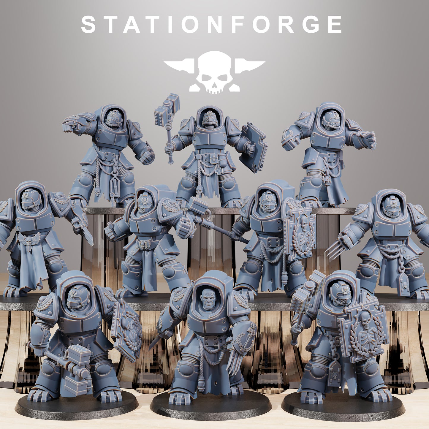 Foto del producto Tabletop 28mm The Printing Goes Ever On (TPGEO) 0: Unidad de Melee Socratis Vanguard