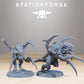 Foto del producto Tabletop 28mm The Printing Goes Ever On (TPGEO) 0: Unidad de Infantería de Melee Xenarid