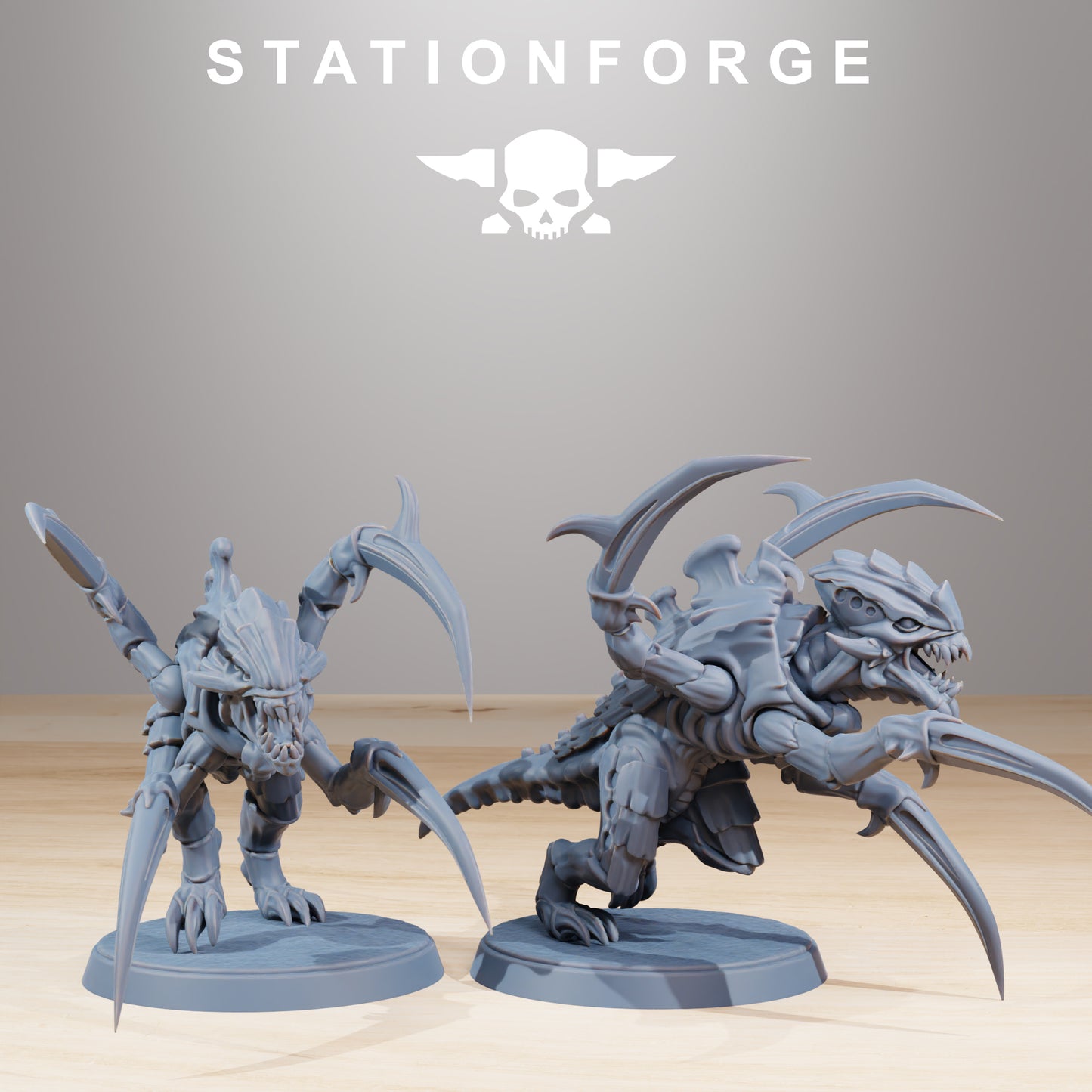 Foto del producto Tabletop 28mm The Printing Goes Ever On (TPGEO) 0: Unidad de Infantería de Melee Xenarid