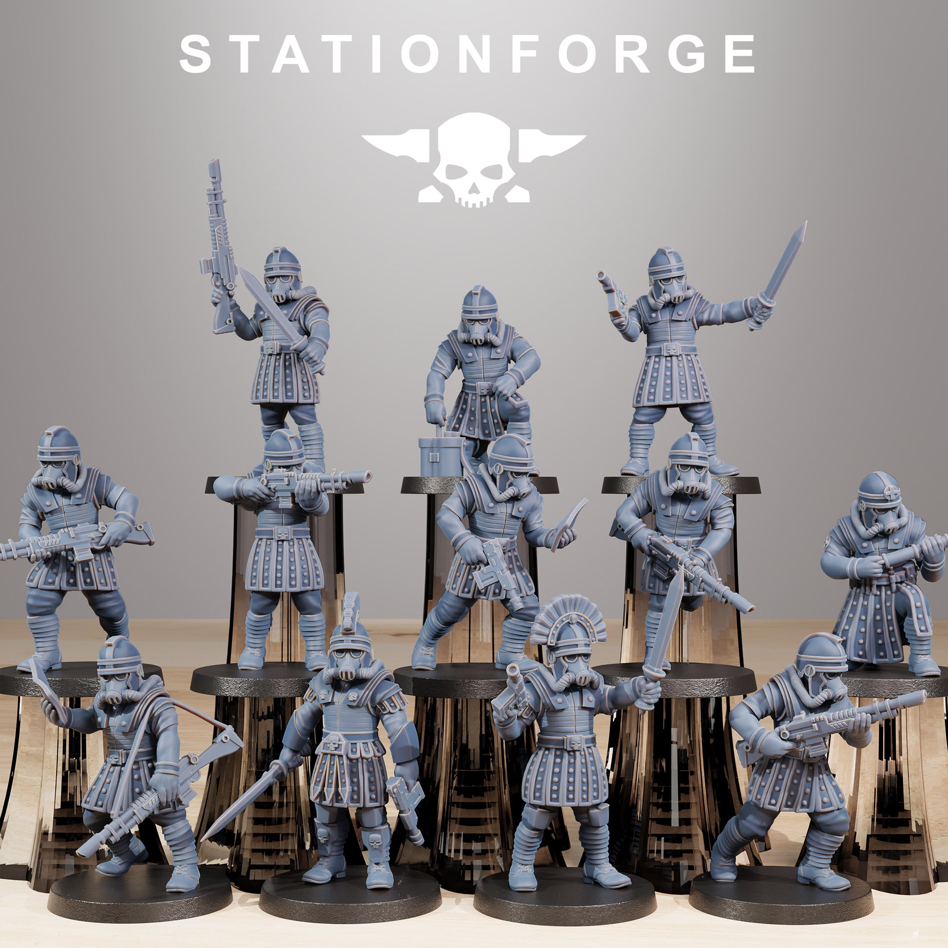 Produktfoto Tabletop 28mm The Printing Goes Ever On (TPGEO)  0: GrimGuard Vexillatio