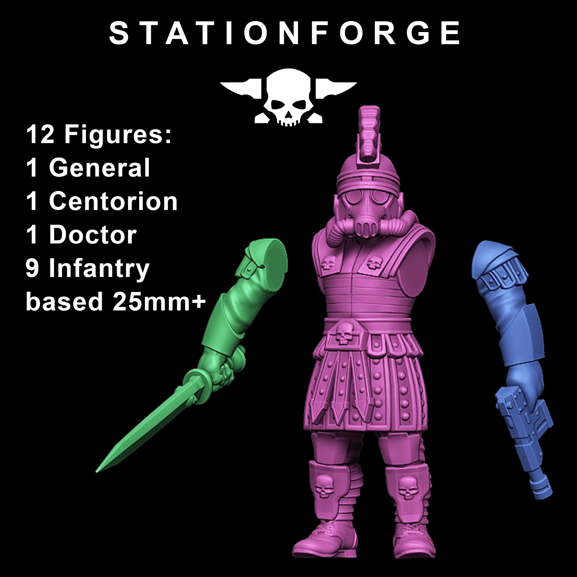 Produktfoto Tabletop 28mm The Printing Goes Ever On (TPGEO)  0: GrimGuard Vexillatio