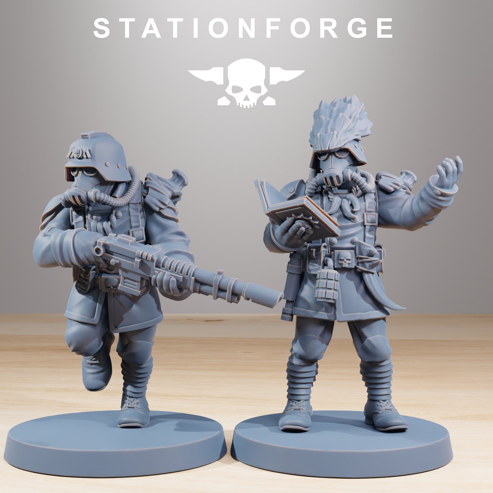 Foto del producto Tabletop 28mm The Printing Goes Ever On (TPGEO) 0: Cazadores Xenarid GrimGuard