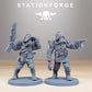 Foto del producto Tabletop 28mm The Printing Goes Ever On (TPGEO) 0: Cazadores Xenarid GrimGuard