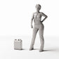 Diorama Modellbau Produktfoto 1: Diorama Werkstatt: Kunststoff-Ölkanister (Ref. 902D)