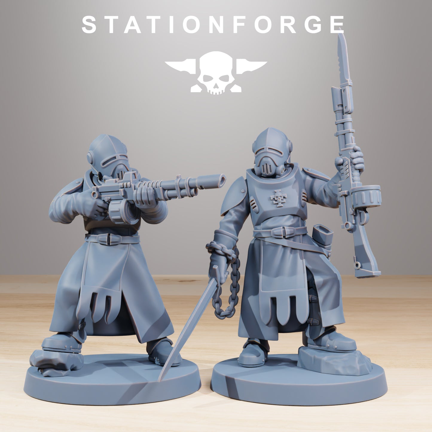 Foto del producto Tabletop 28mm The Printing Goes Ever On (TPGEO) 0: Templarios de la Guardia Real