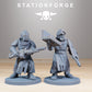 Foto del producto Tabletop 28mm The Printing Goes Ever On (TPGEO) 0: Templarios de la Guardia Real
