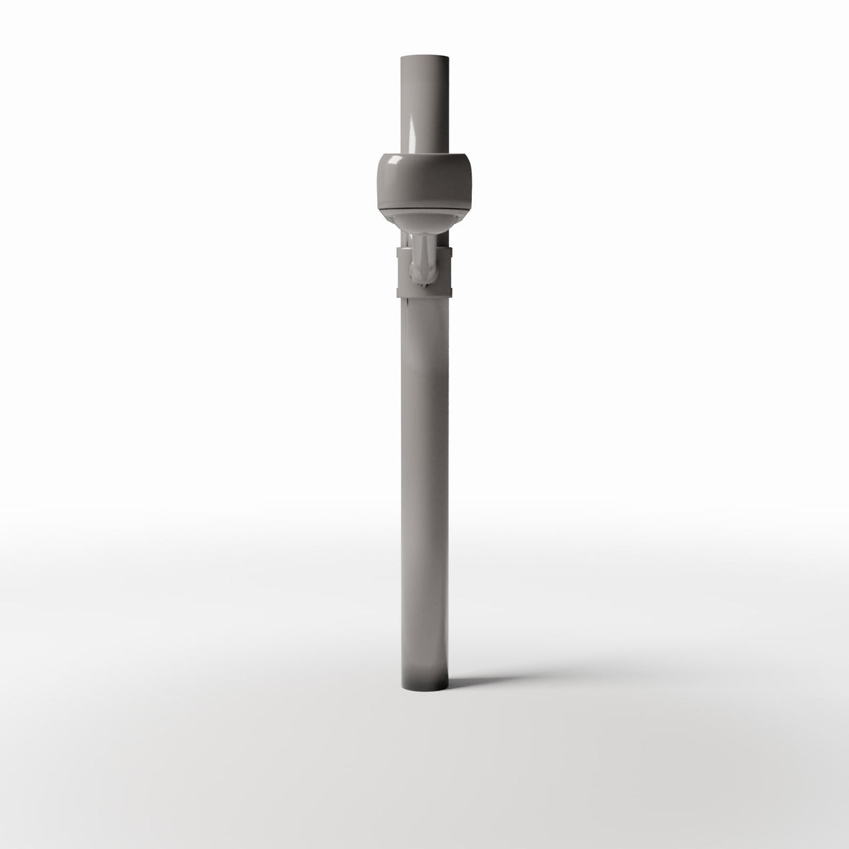 Diorama Modellbau Produktfoto 2: Diorama Straße: Straßenleuchte mit rundem Betonmast (Ref. 925D)