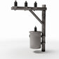 Foto de producto de diorama y modelismo 3: Infraestructura para dioramas: poste eléctrico de hormigón con transformador (Ref. 934D)