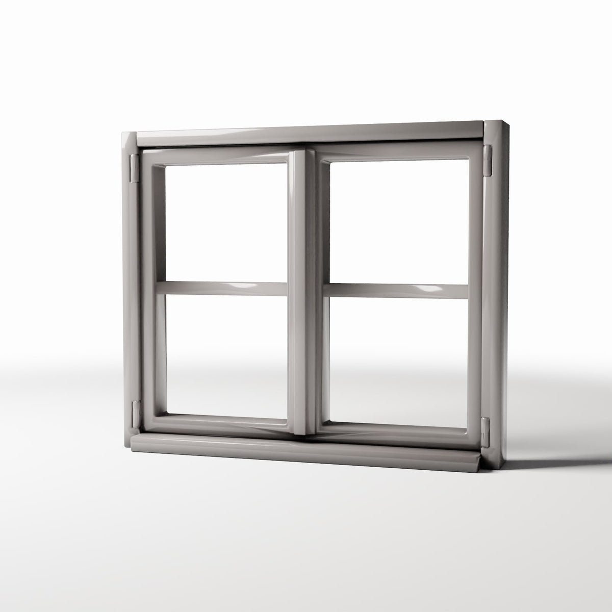 Diorama Modellbau Produktfoto 0: Diorama Gebäude: Rustikales Doppelfenster mit Fensterbank (Ref. 967D)