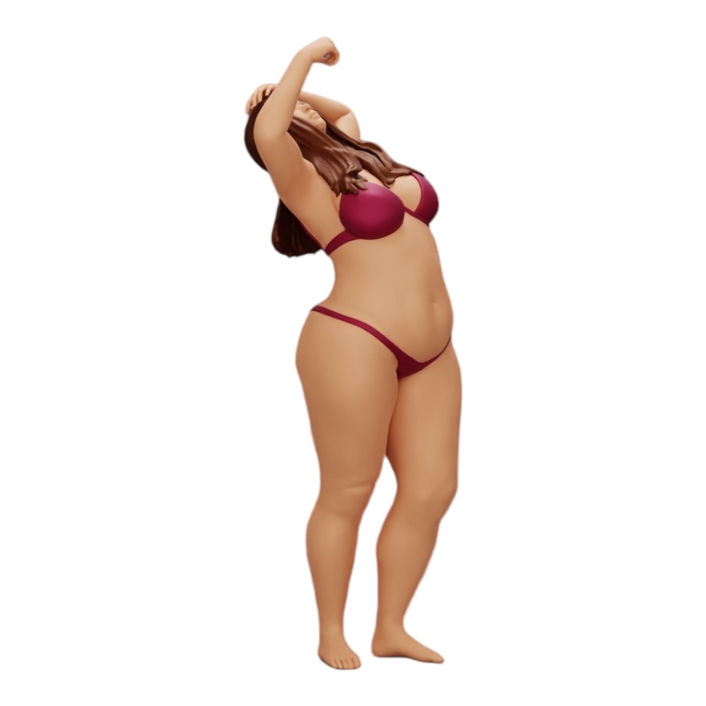 Foto del producto de modelismo de diorama 0: Chica en bikini bajo la ducha (Ref Nr. A8)