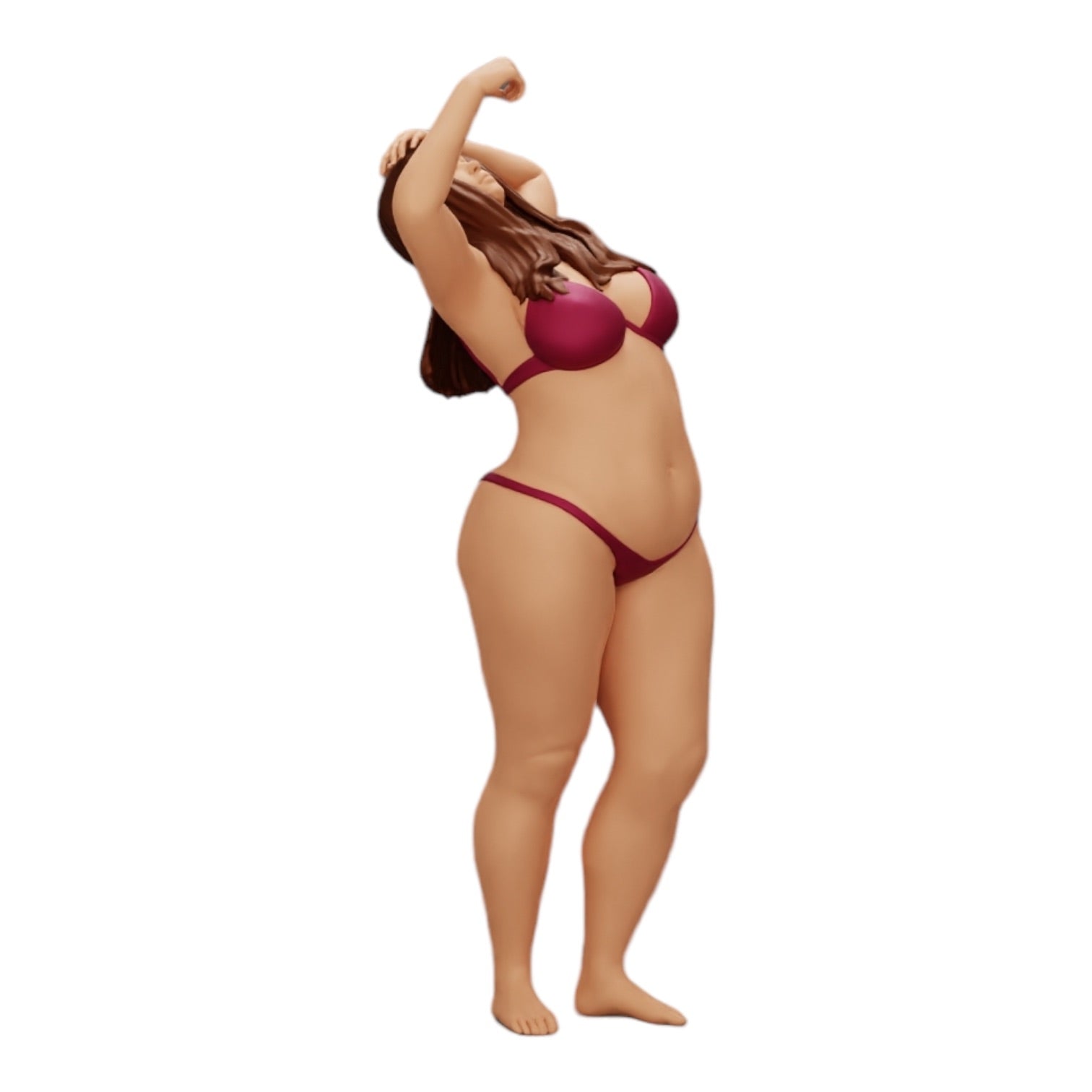 Foto del producto de modelismo de diorama 0: Chica en bikini bajo la ducha (Ref Nr. A8)