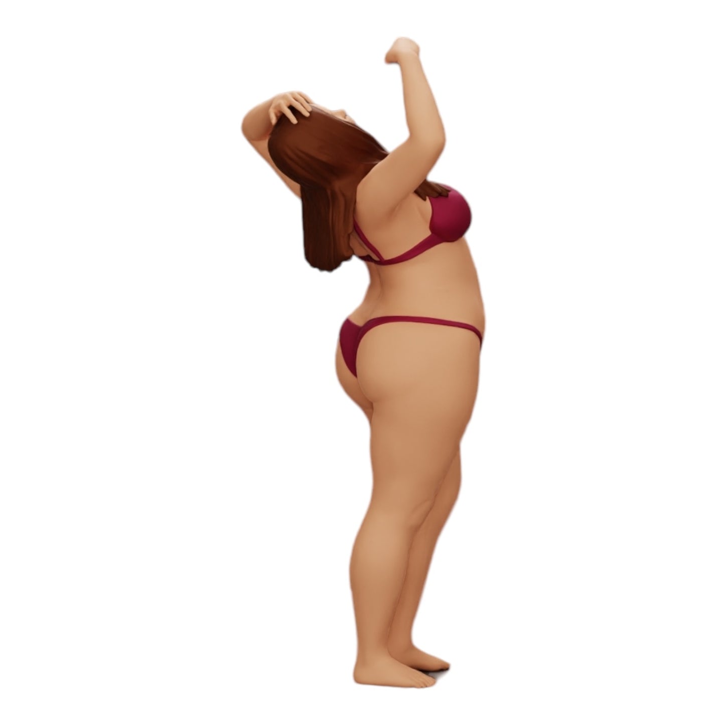 Foto del producto de modelismo de diorama 0: Chica en bikini bajo la ducha (Ref Nr. A8)