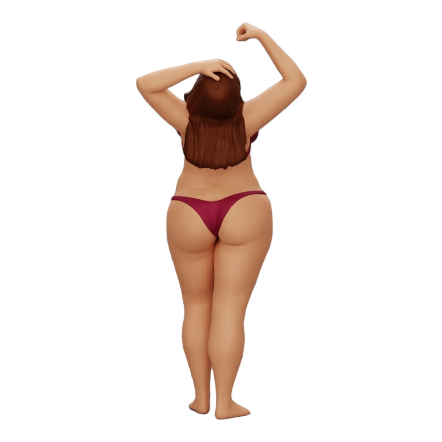 Foto del producto de modelismo de diorama 0: Chica en bikini bajo la ducha (Ref Nr. A8)