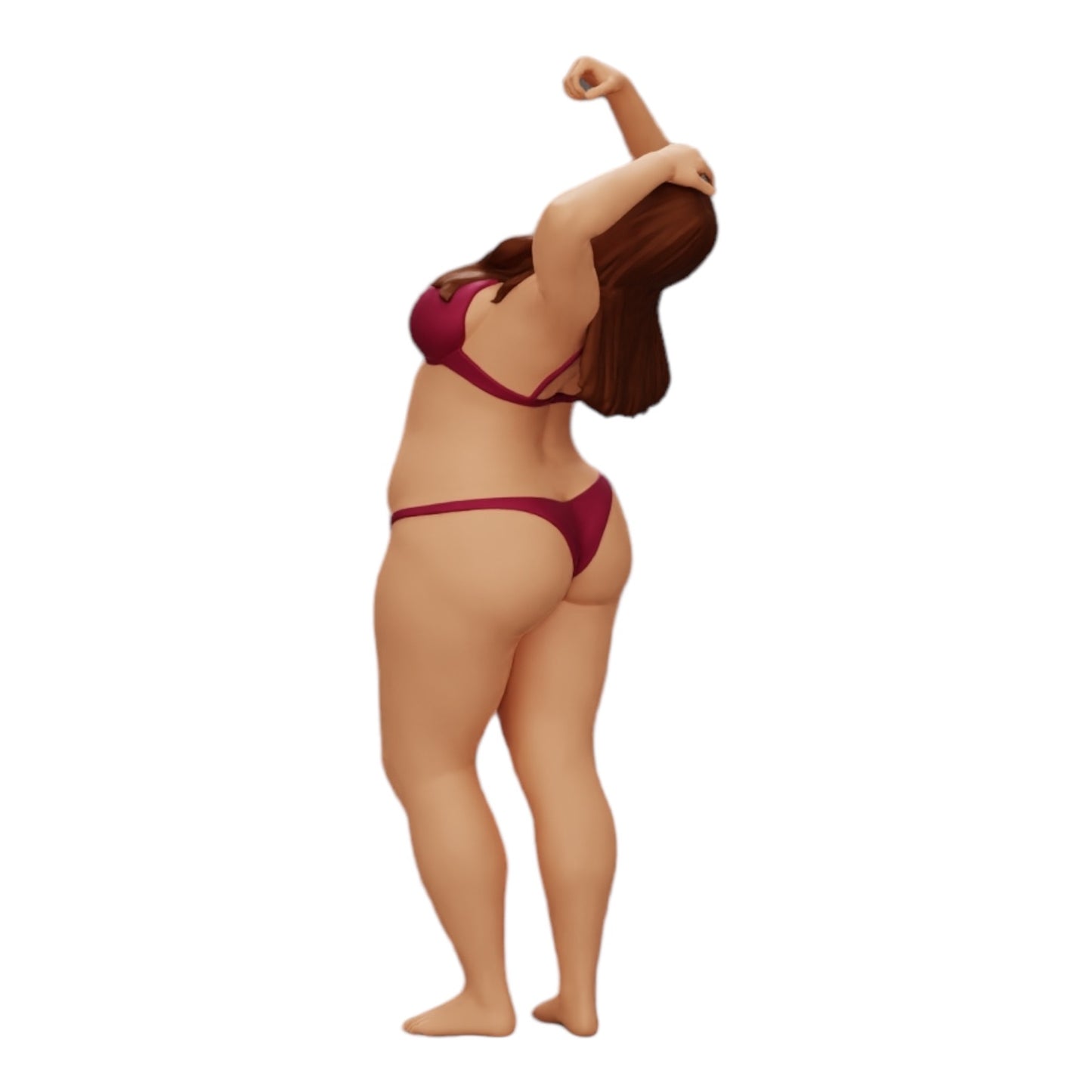 Foto del producto de modelismo de diorama 0: Chica en bikini bajo la ducha (Ref Nr. A8)