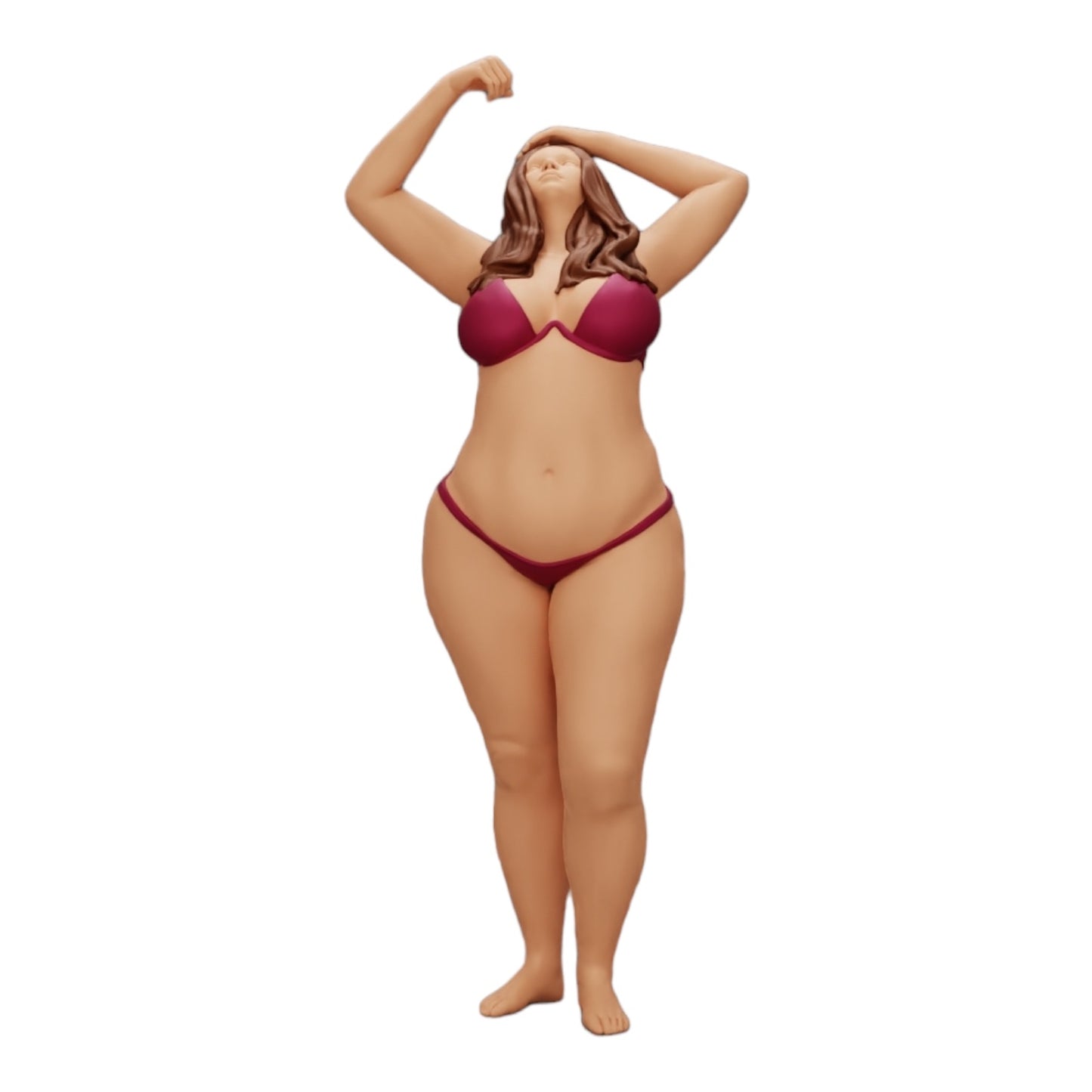 Foto del producto de modelismo de diorama 0: Chica en bikini bajo la ducha (Ref Nr. A8)