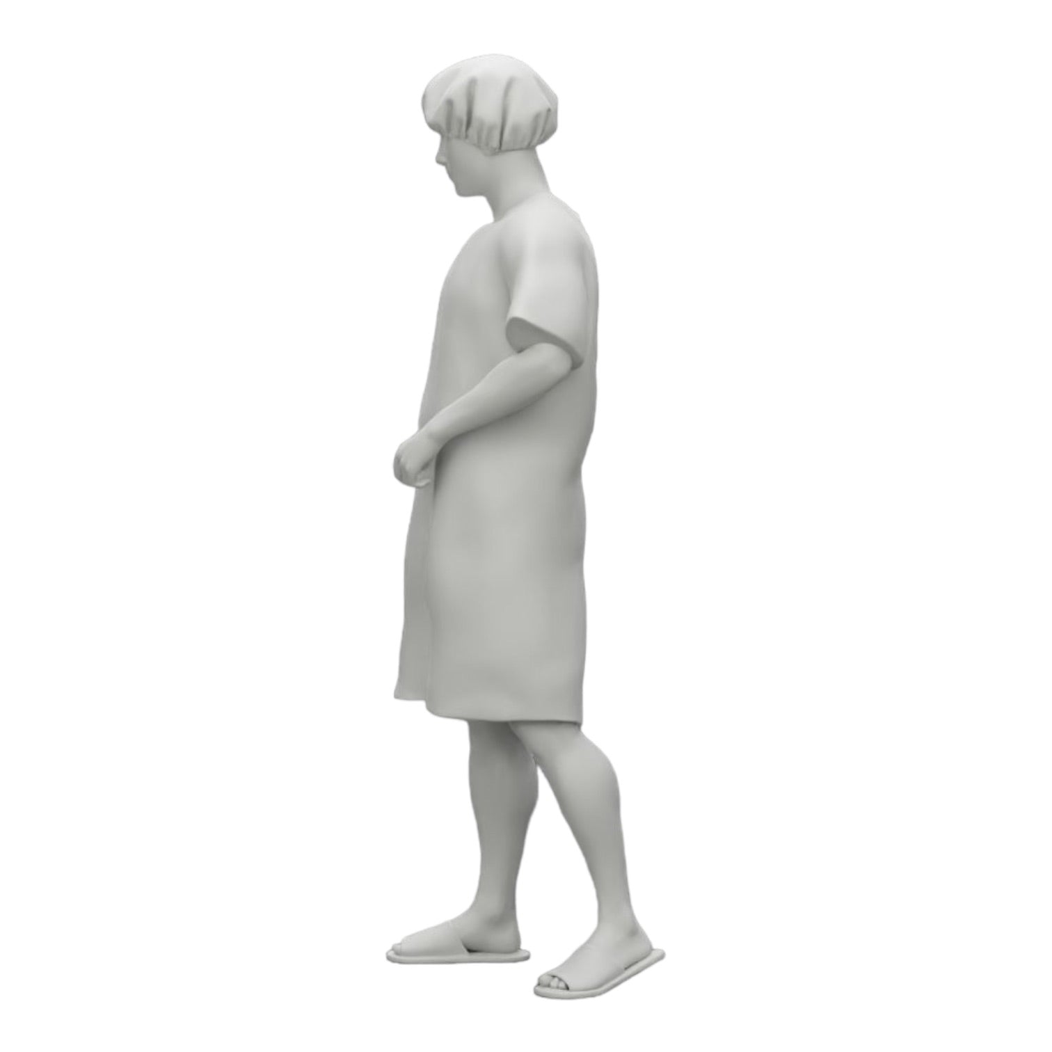 Diorama Modellbau Produktfoto 0: Patient im Krankenhaus bewegt sich fort (Ref Nr. A27)