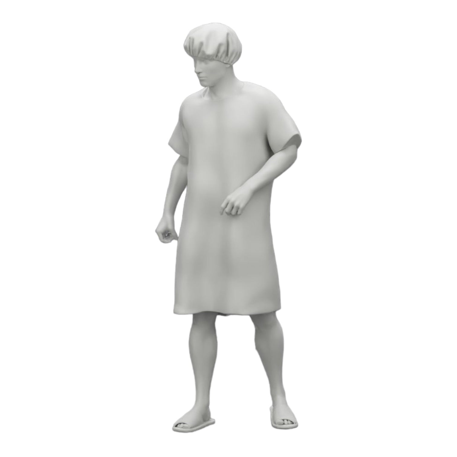Diorama Modellbau Produktfoto 0: Patient im Krankenhaus bewegt sich fort (Ref Nr. A27)