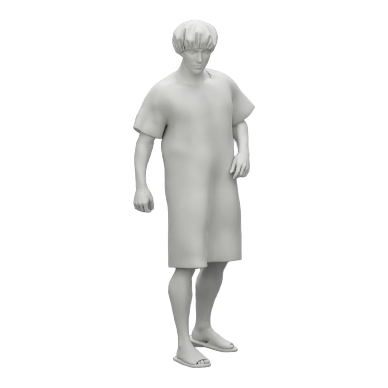 Diorama Modellbau Produktfoto 0: Patient im Krankenhaus bewegt sich fort (Ref Nr. A27)